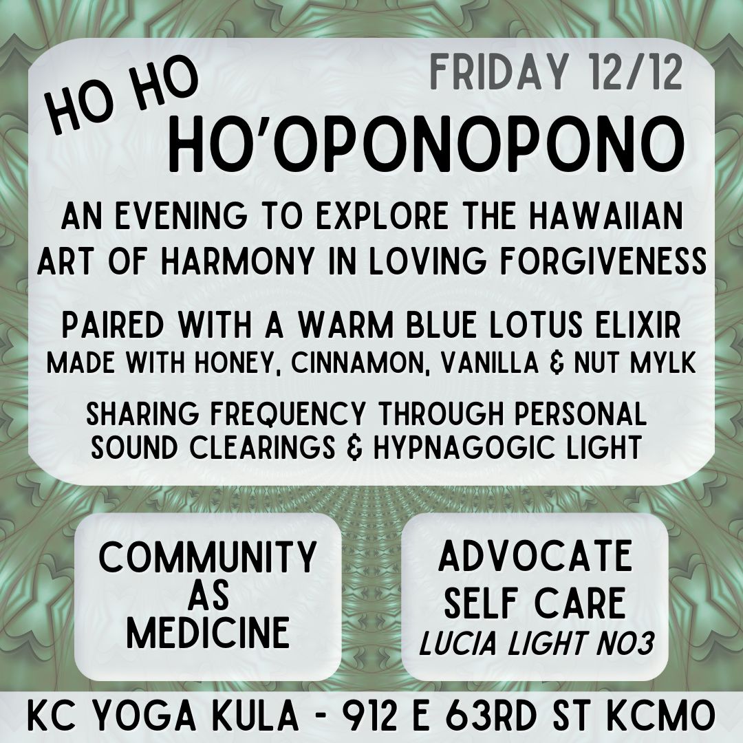 Sound & Light Ho'oponopono
